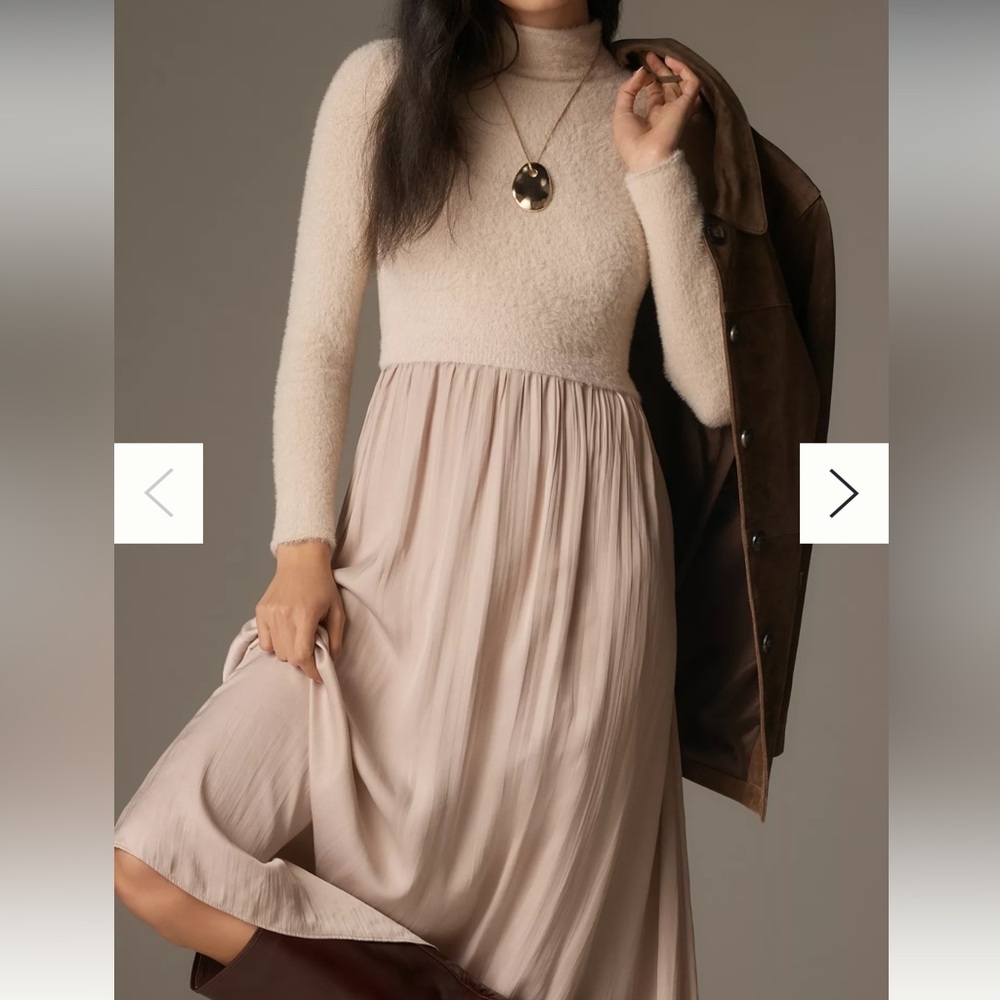 Twofer Sweater Dress - Picture 5 of 8